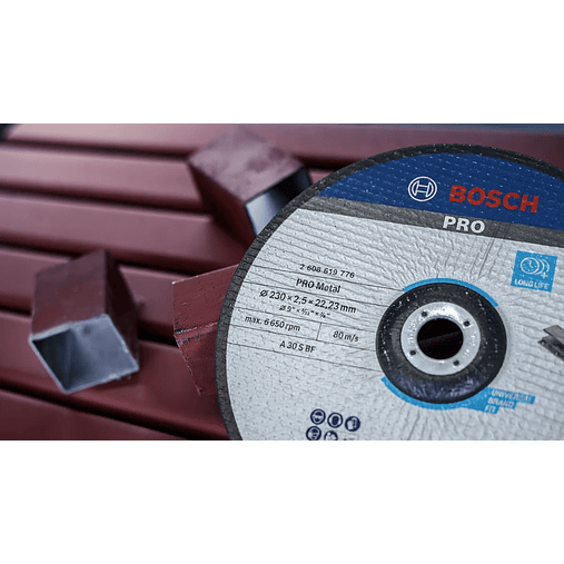 Disco abrasivo Ø230mm colado PRO Metal BOSCH  10