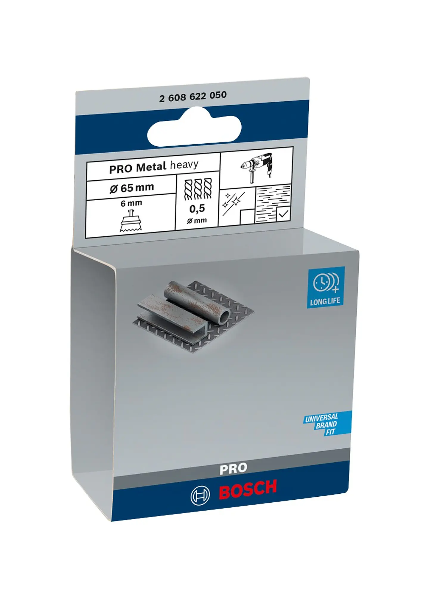 Catrabucha em copo Ø65mm PRO Metal heavy BOSCH  3