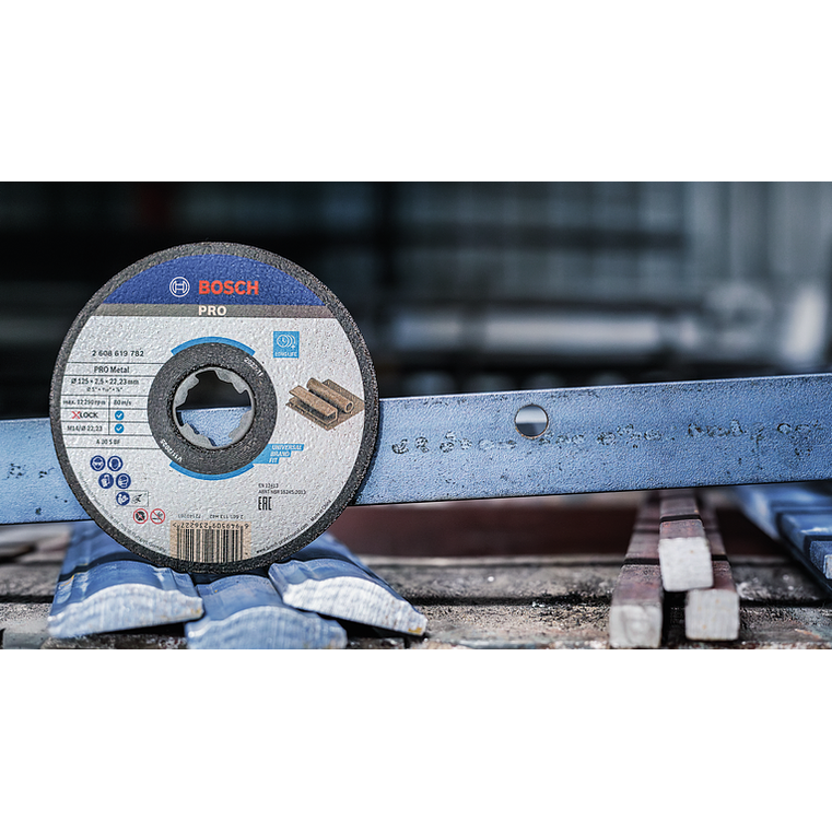Disco abrasivo Ø115mm colado PRO Metal BOSCH  3