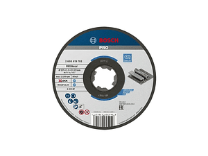 Disco abrasivo Ø125mm colado PRO Metal BOSCH