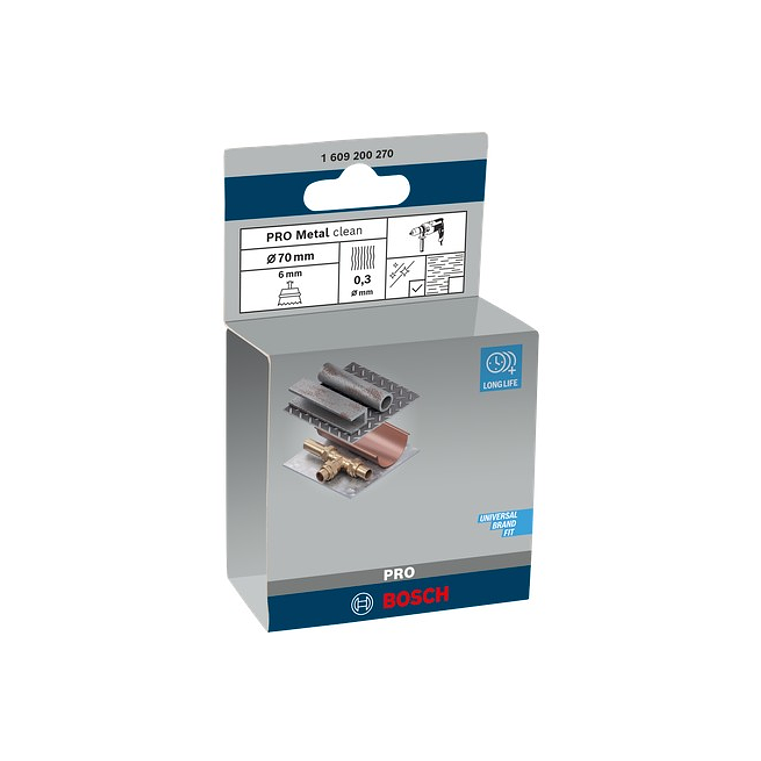 Catrabucha em copo Ø70mm PRO Metal clean BOSCH  3