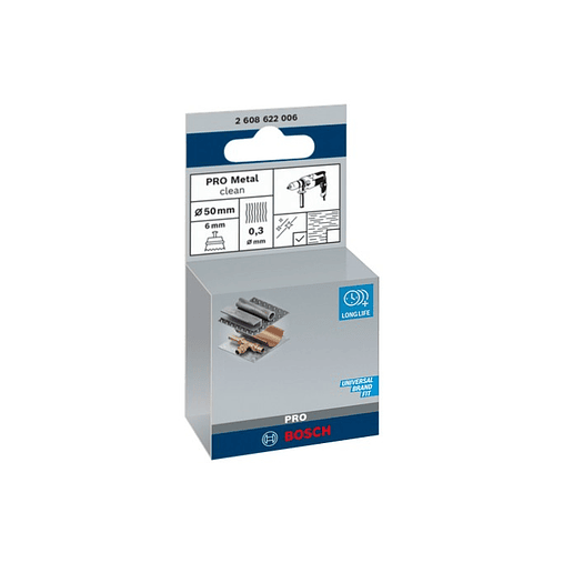 Catrabucha em copo Ø50mm PRO Metal clean BOSCH 3