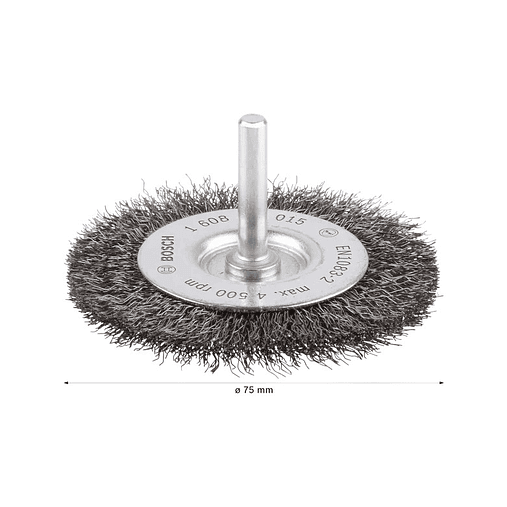 Catrabucha em disco Ø75mm PRO Metal clean BOSCH  2