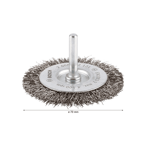 Catrabucha em disco Ø70mm PRO Stainless Steel clean BOSCH 2