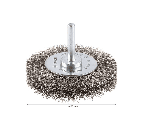 Catrabucha em disco Ø70mm PRO Stainless Steel clean BOSCH