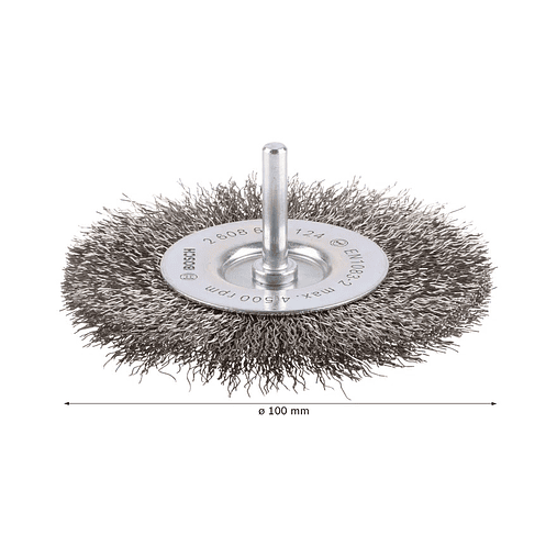 Catrabucha em disco Ø100mm PRO Stainless Steel clean BOSCH 2