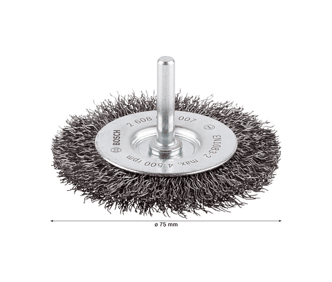 Catrabucha em disco Ø75mm PRO Metal clean BOSCH 