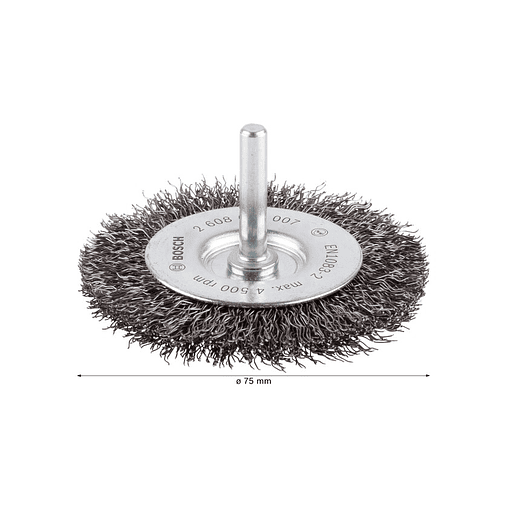 Catrabucha em disco Ø75mm PRO Metal clean BOSCH  2
