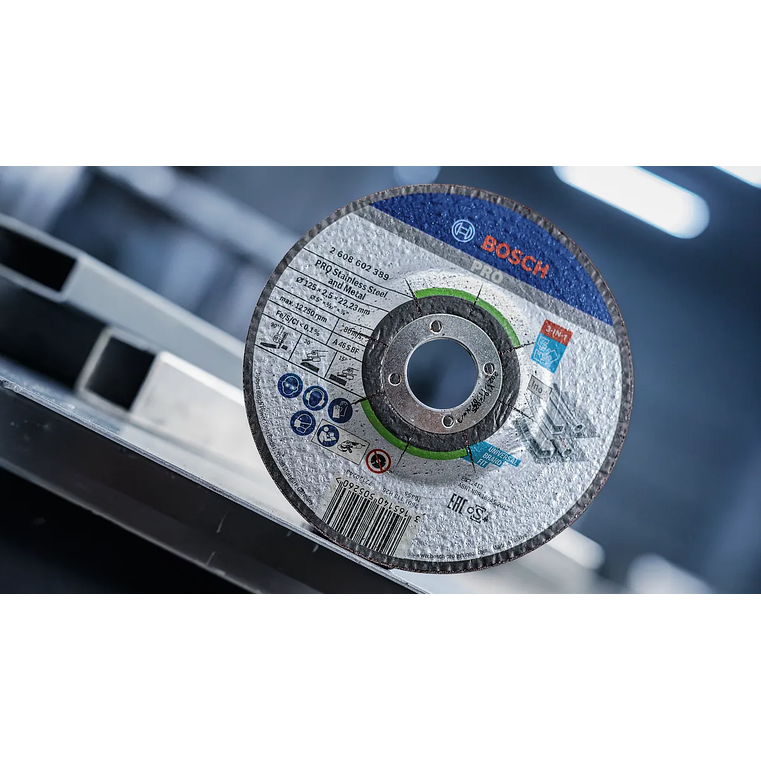 Disco colado 3 em 1 Ø115mm PRO Stainless Steel and Metal BOSCH  11