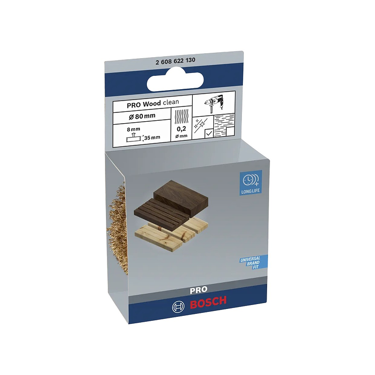 Catrabucha em disco Ø80mm PRO Wood clean BOSCH  3