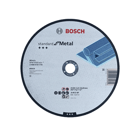 Disco de corte Ø230mm Standard for Metal BOSCH 