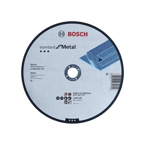 Disco de corte Ø230mm Standard for Metal BOSCH  1