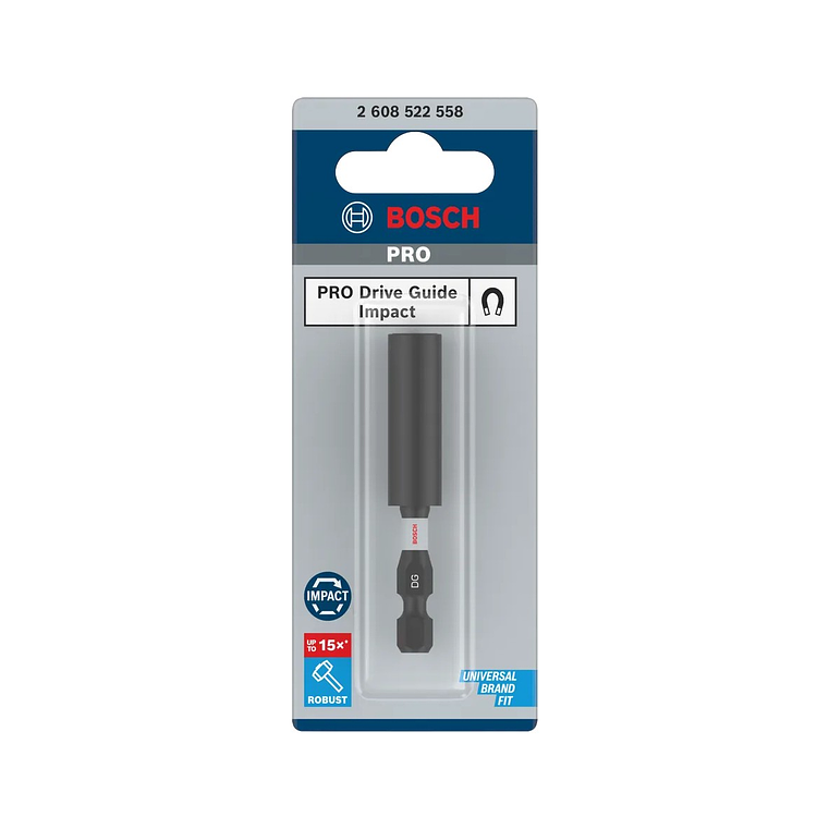 Guia de eixo PRO Impact 65mm BOSCH  3