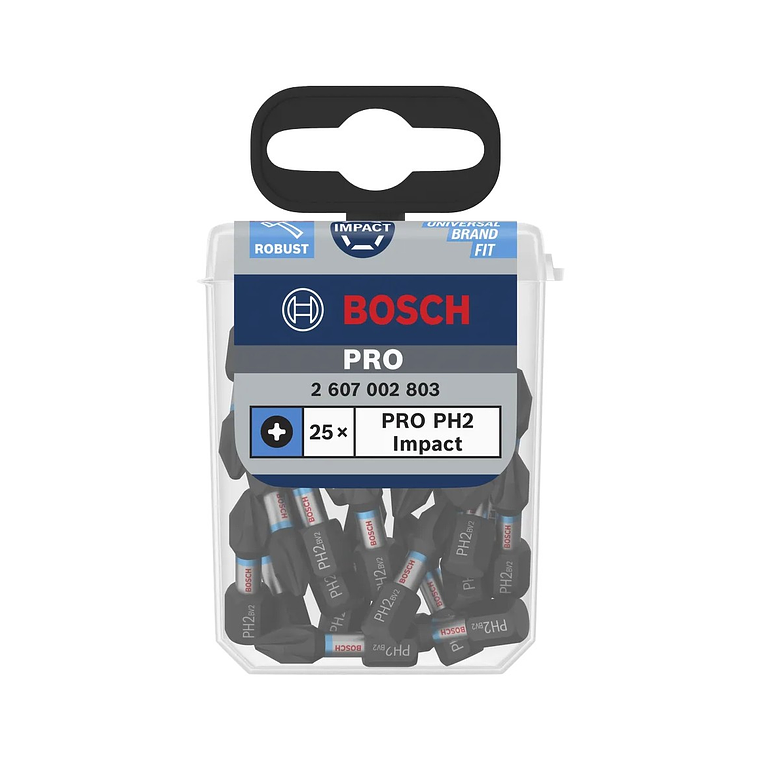 Ponta de aparafusar PRO Impact PH (25 unids) BOSCH  4