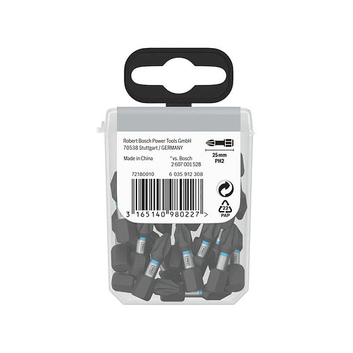 Ponta de aparafusar PRO Impact PH (25 unids) BOSCH  10