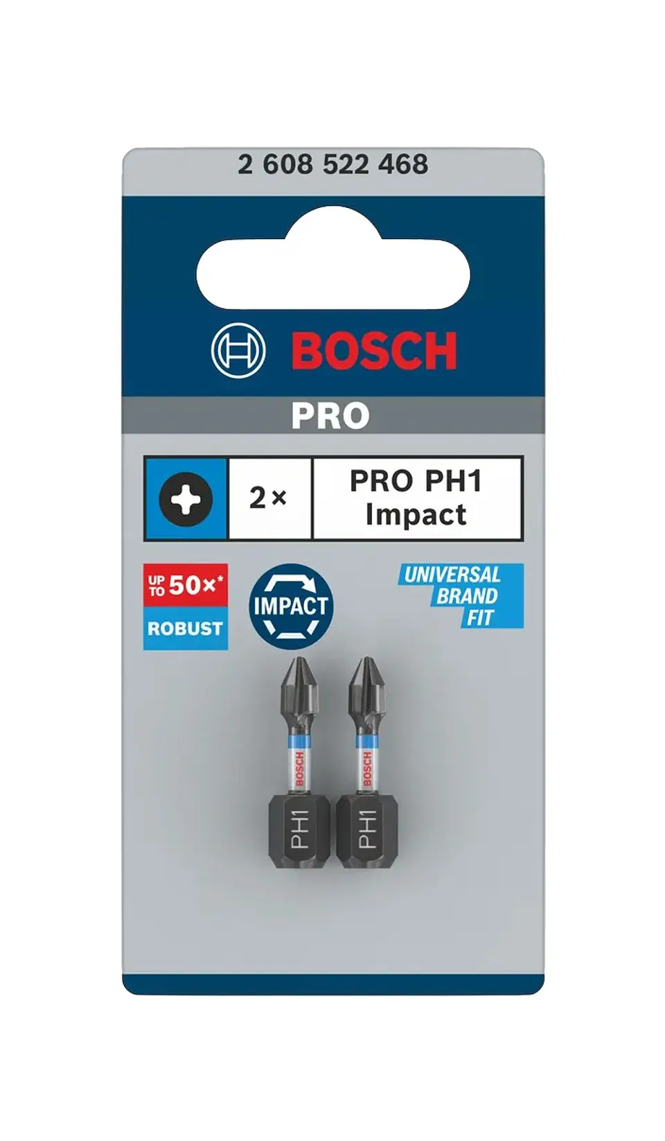 Ponta de aparafusar PRO Impact PH2 x 150mm (2 unids) BOSCH 3