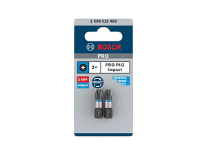 Ponta de aparafusar PRO Impact PH (2 unids) BOSCH