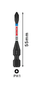 Ponta de aparafusar PRO Impact PH1 x 55mm (2 unids) BOSCH - Thumbnail 2