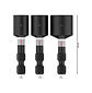 PRO Impact Nutsetter 8 / 10 / 13 mm (3 unid.) BOSCH  - vignette 2