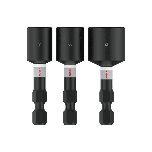 PRO Impact Nutsetter 8 / 10 / 13 mm (3 unid.) BOSCH  1