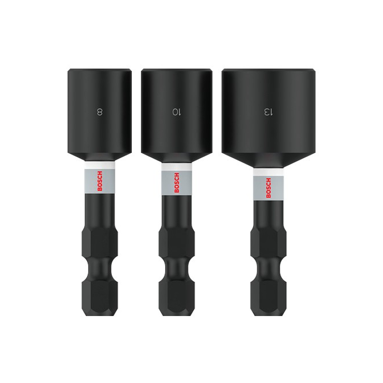 PRO Impact Nutsetter 8 / 10 / 13 mm (3 unid.) BOSCH  1