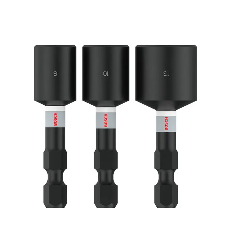 PRO Impact Nutsetter 8 / 10 / 13 mm (3 unid.) BOSCH  1