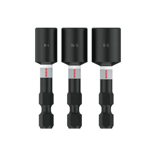 PRO Impact Nutsetter 1/4 / 5/16 / 3/8 mm (3 unid.) BOSCH 1