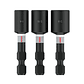 PRO Impact Nutsetter 1/4 / 5/16 / 3/8 mm (3 unid.) BOSCH - Miniatura 1