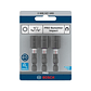 PRO Impact Nutsetter 1/4 / 5/16 / 3/8 mm (3 unid.) BOSCH - Miniatura 3