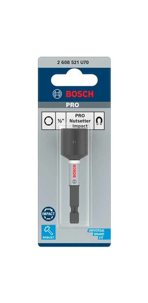 PRO Impact Nutsetter 1/2" x 65 mm (1 unid.) BOSCH
