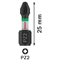 Ponta de aparafusar PRO Impact PZ2 10 x 55mm (2 unids) BOSCH - vignette 2