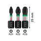 Ponta de aparafusar PRO Impact PZ3 10 x 55mm (3 unids) BOSCH - thumbnail 2