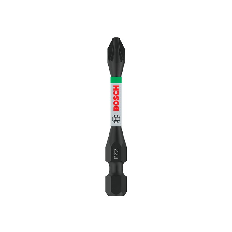 Ponta de aparafusar PRO Impact PZ2 x 55mm (2 unids) BOSCH 1