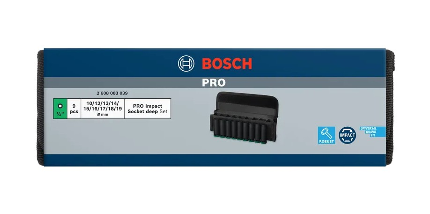 PRO Impact Socket Set 1/2