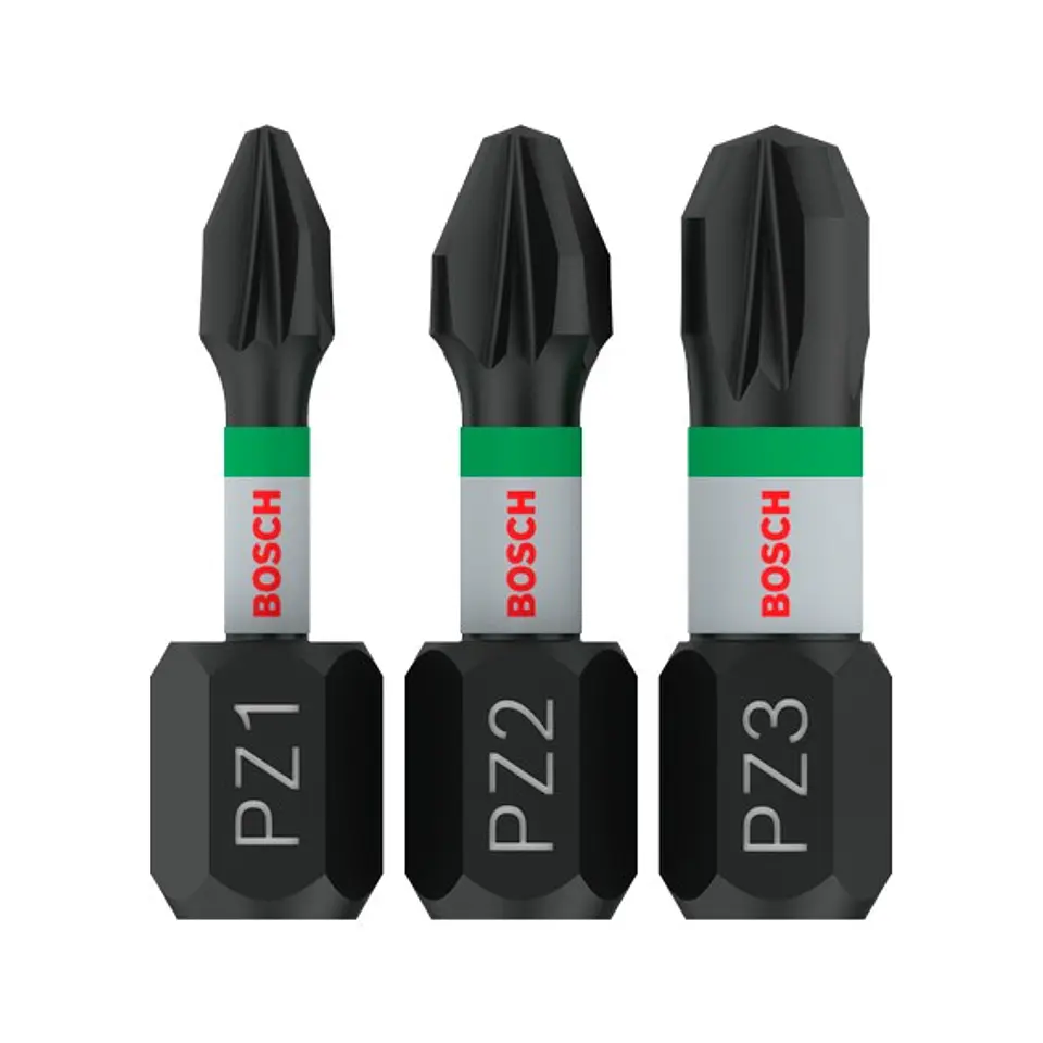 Ponta de aparafusar PRO Impact PZ3 10 x 55mm (3 unids) BOSCH 1