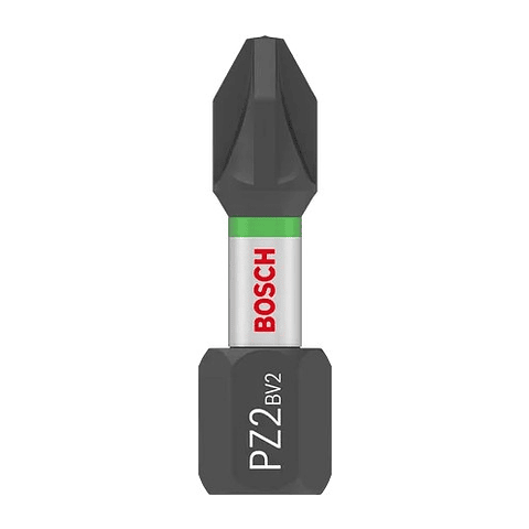 Ponta de aparafusar PRO Impact PZ2 10 x 25mm (25 unids) BOSCH 