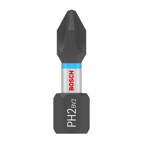 Ponta de aparafusar PRO Impact PH2 x 25mm (25 unids) BOSCH 