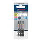 Ponta de aparafusar PRO Impact T10, T15, T20, 55 mm (3unids) BOSCH - Thumbnail 3