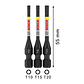 Ponta de aparafusar PRO Impact T10, T15, T20, 55 mm (3unids) BOSCH - Thumbnail 2