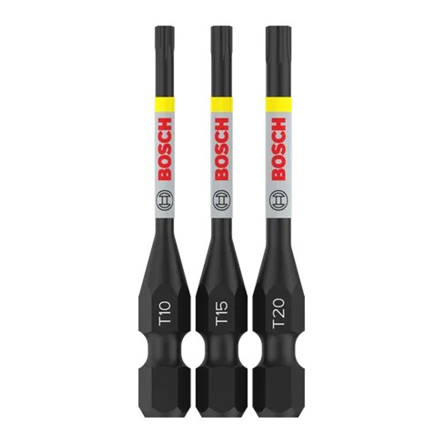 Ponta de aparafusar PRO Impact T10, T15, T20, 55 mm (3unids) BOSCH 1