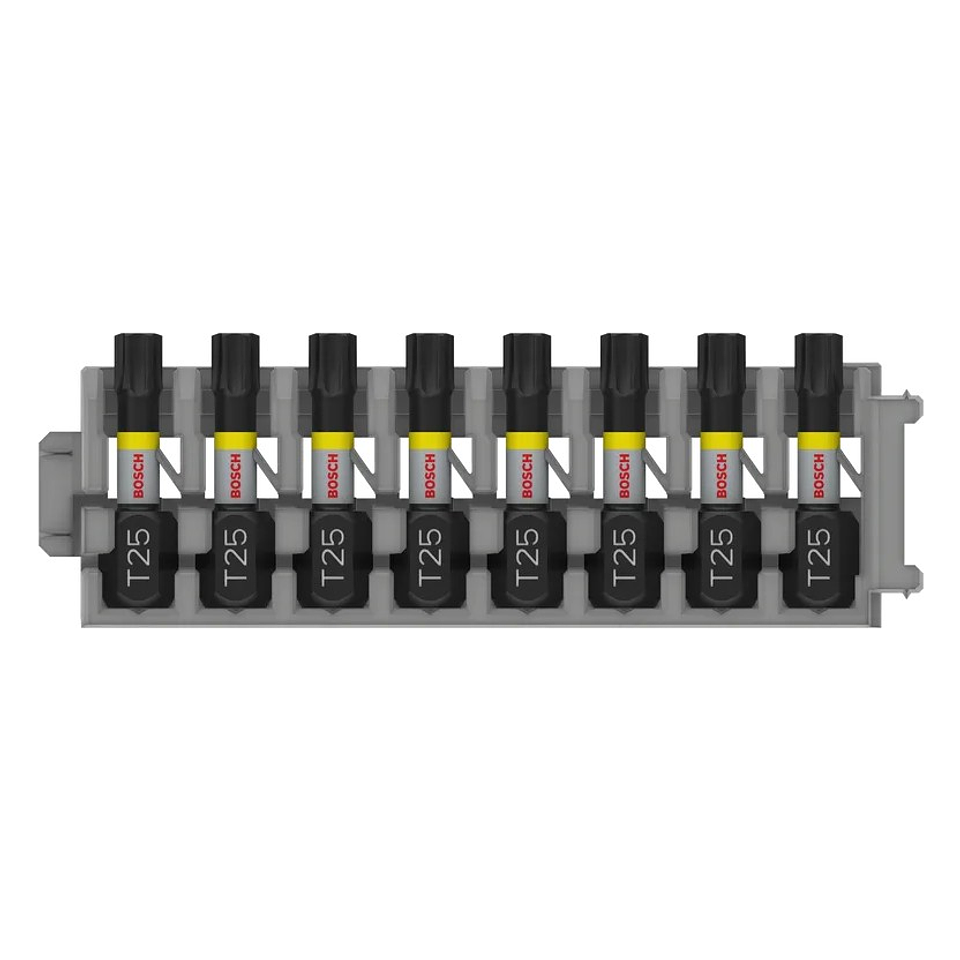 Ponta de aparafusar PRO Torx Impact, T25, 25 mm (8unids) BOSCH 1