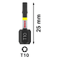 Ponta de aparafusar PRO Torx Impact, T10, 25 mm (2unids) BOSCH - Thumbnail 2