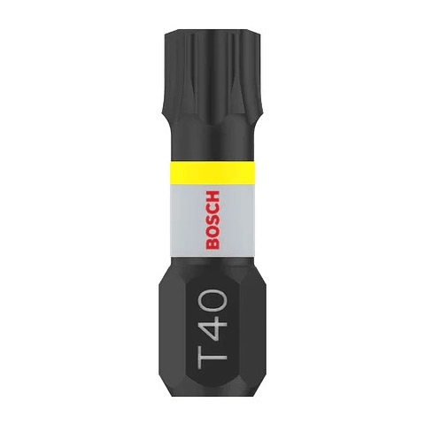 Ponta de aparafusar PRO Torx Impact, T40, 25 mm (2unids) BOSCH