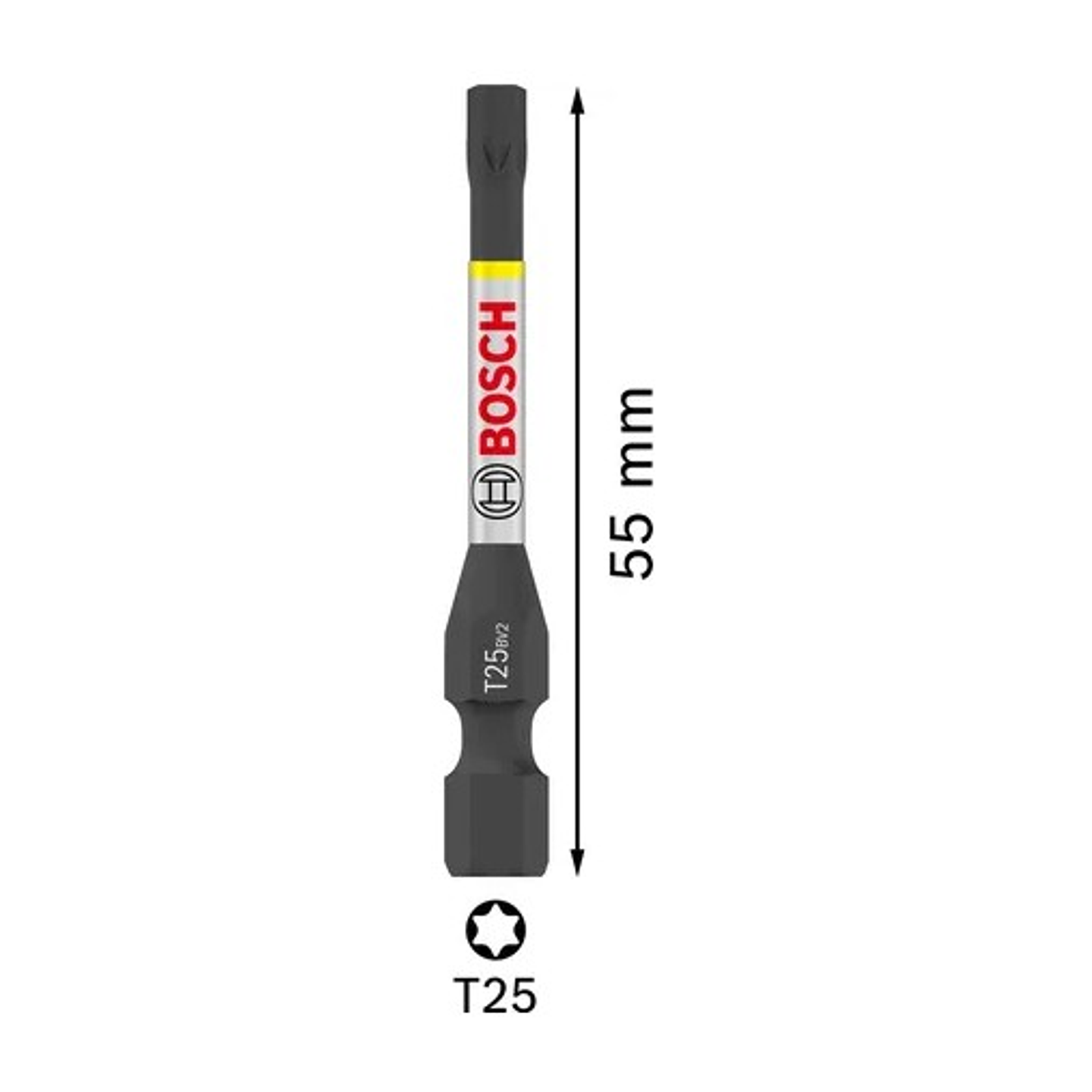 Ponta de aparafusar PRO Torx Impact, T25, 55 mm (15 unids) BOSCH 3
