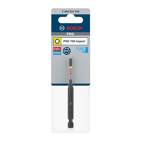 Ponta de aparafusar PRO Torx Impact, T20, 90 mm (1 unid) BOSCH