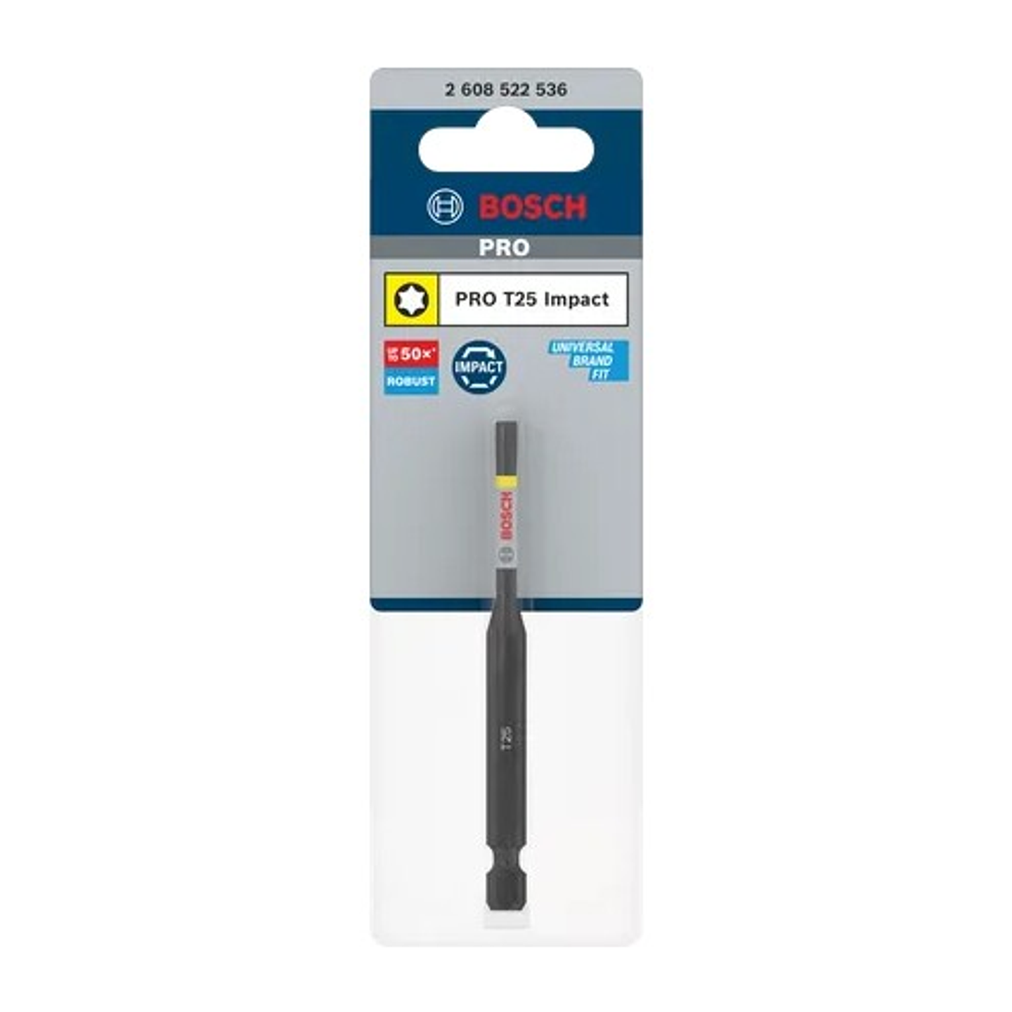 Ponta de aparafusar PRO Torx Impact, T25, 90 mm (1 unid) BOSCH 3