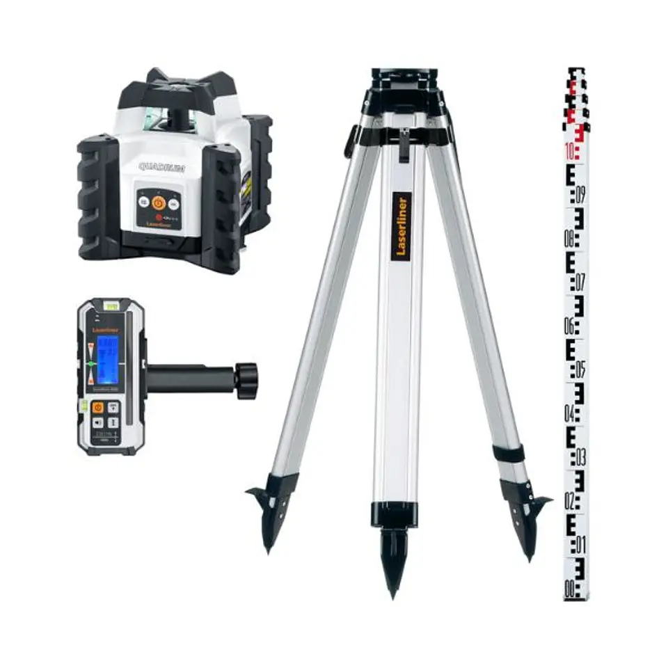 Laser Rotativo Vermelho Quadrum Compact M350 S 165 cm Laserliner  2