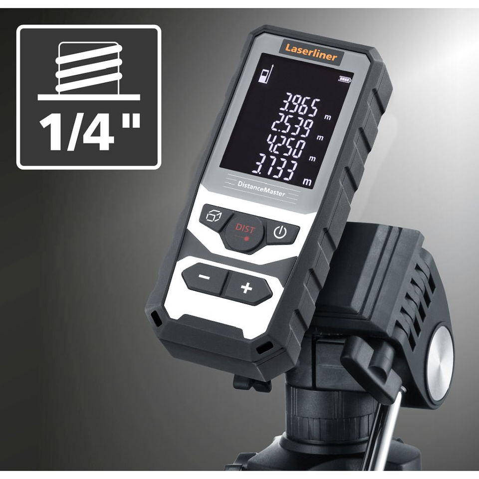 Telémetro laser versátil com função angular de Pitágoras LASERLINER  7