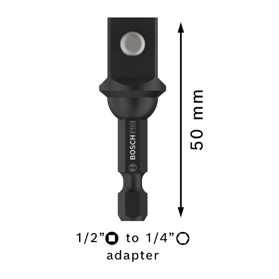 PRO Socket Adapter com ligação com esfera 1/2