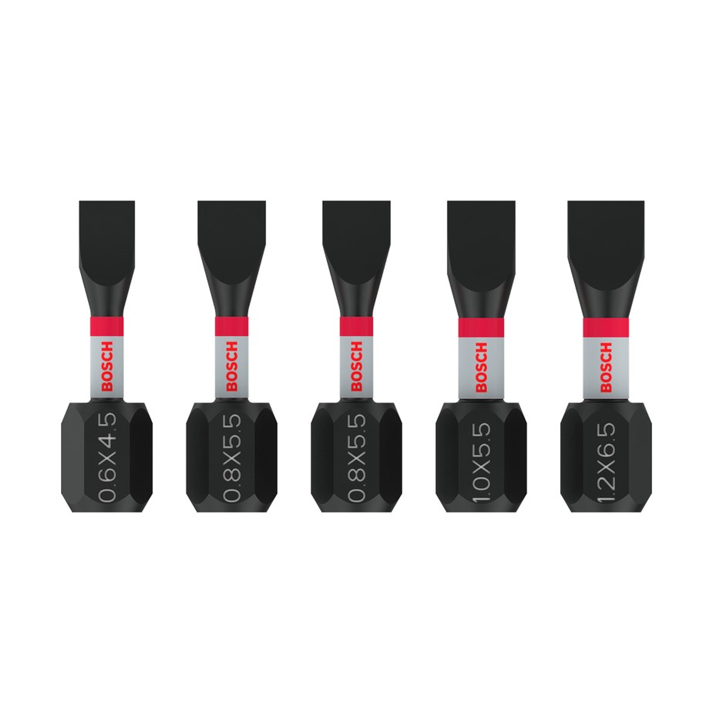 Ponta de aparafusar PRO Impact SL4.5, SL5.5 (x2), SL5.5, SL6.5, 25 mm BOSCH  1